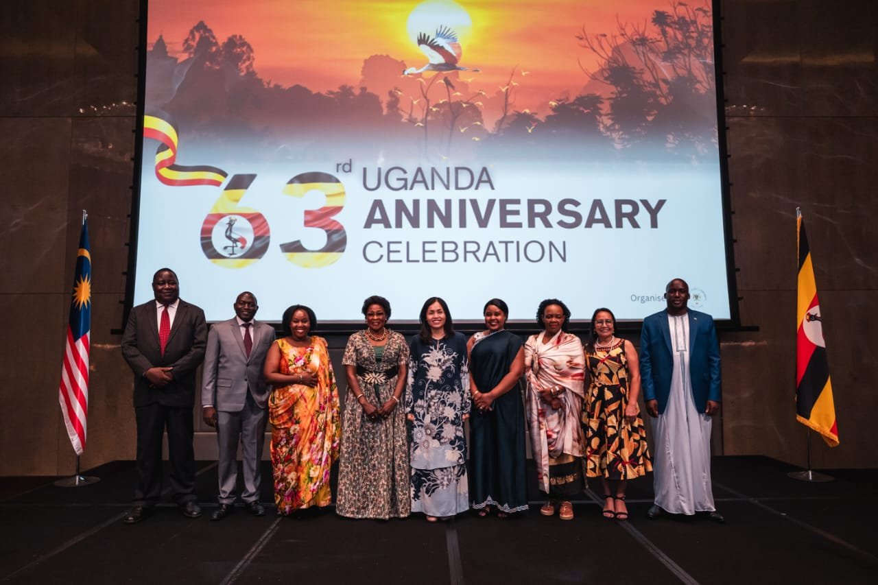 Ugandans in Malaysia at the 63rd Uganda Anniversary Celebration in Kuala Lumpur