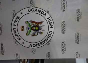 The Uganda High Commission Kuala Lumpur and Explore Uganda branding at the showcase